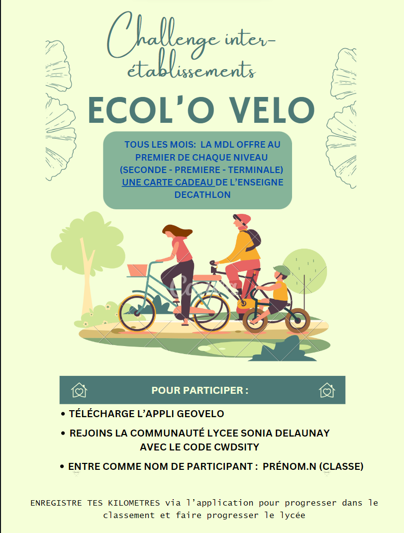 Affiche ecolovelo